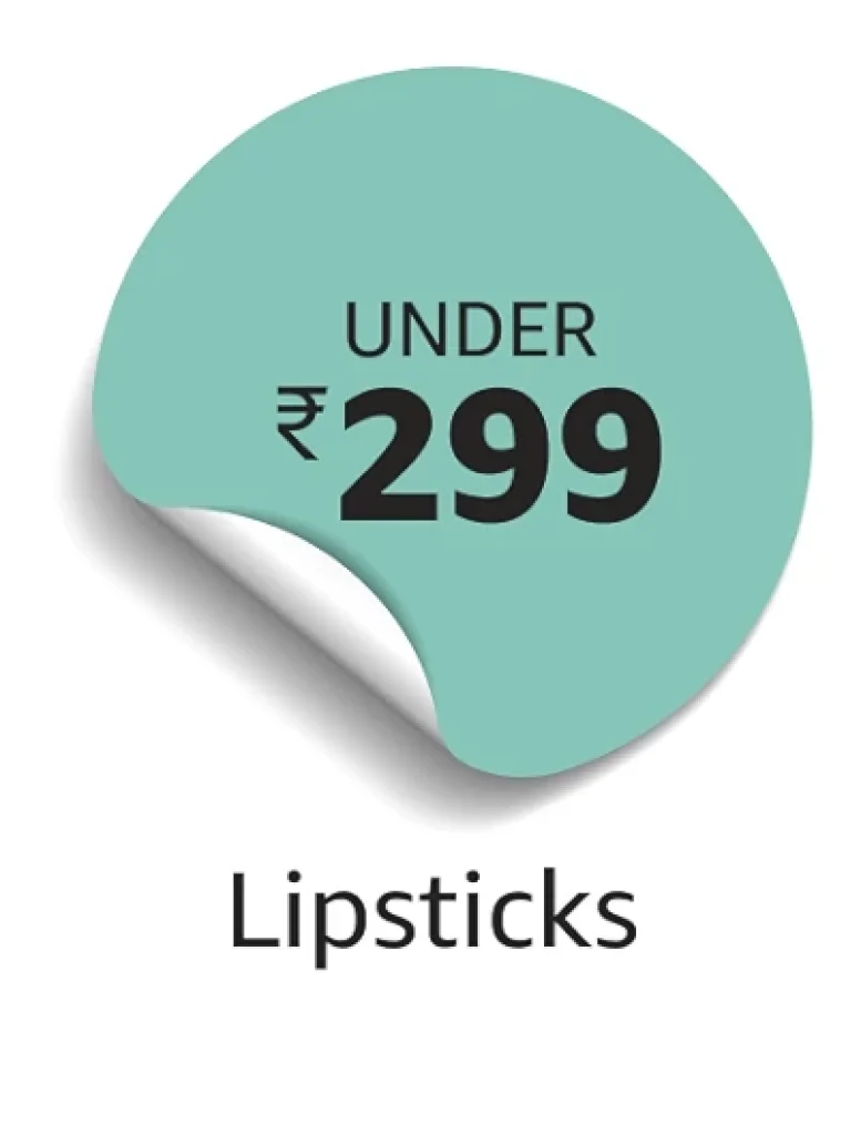 Rs. 299 lipsticks