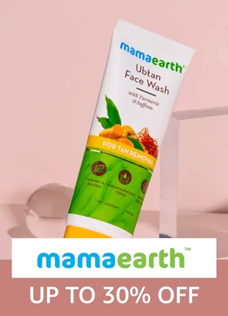 mamaearth 30% off